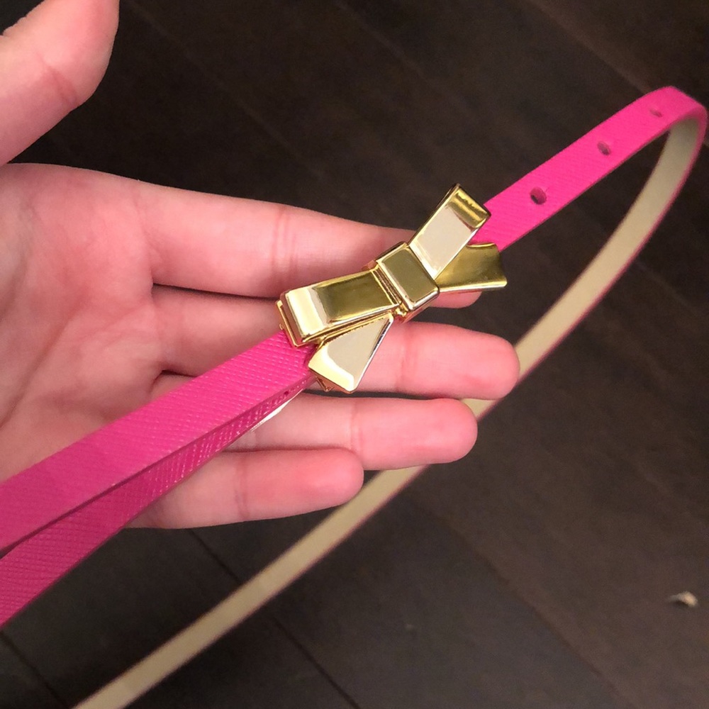Banana Republic Pink Bow Belt